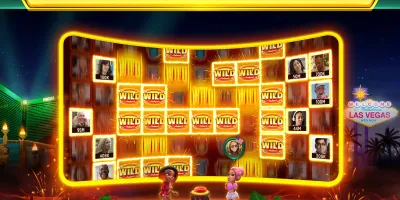 Pantalla de juegos de casino